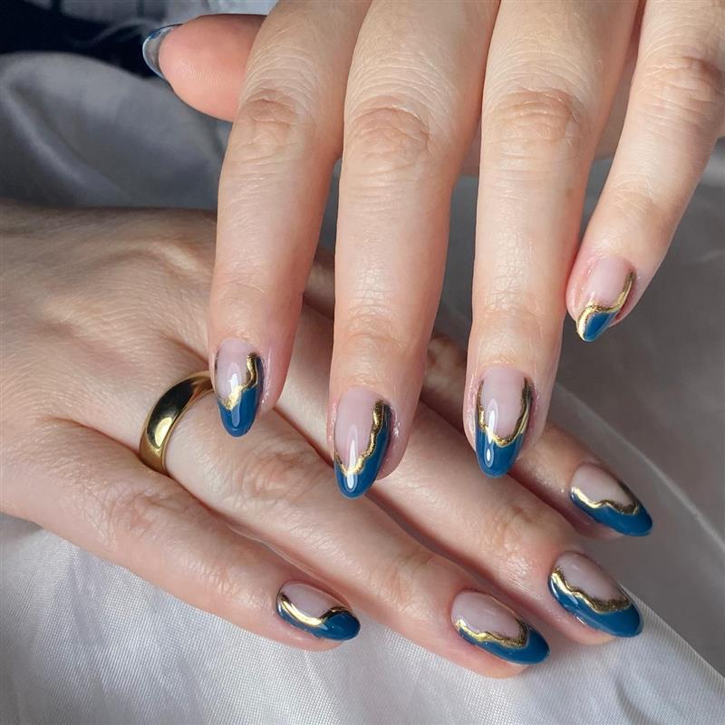 Blindagem e esmaltação em gel em unhas naturais